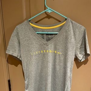 Nike Livestrong tee dri fit
